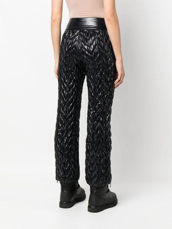 KHRISJOY quilted chevron ski pants商品第4张图片规格展示