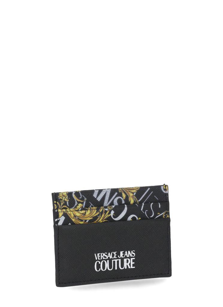 商品Versace|Versace Jeans Couture Brush Leather Cardholder,价格¥939,第4张图片详细描述