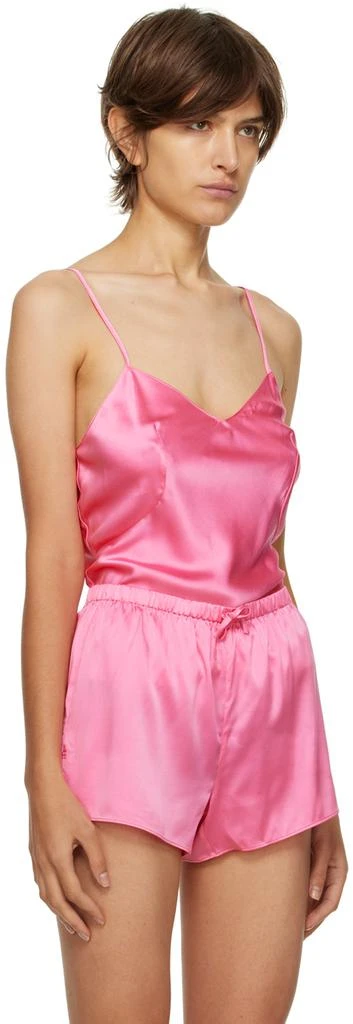 商品L'Agent by Agent Provocateur|Pink Arlette Pyjama Shorts,价格¥304,第2张图片详细描述