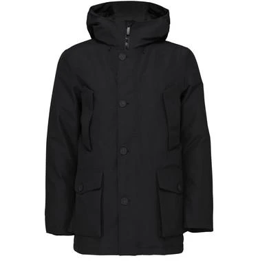 商品Woolrich|Mountain GORE-TEX 面料防水连帽派克大衣,价格¥7104,第2张图片详细描述