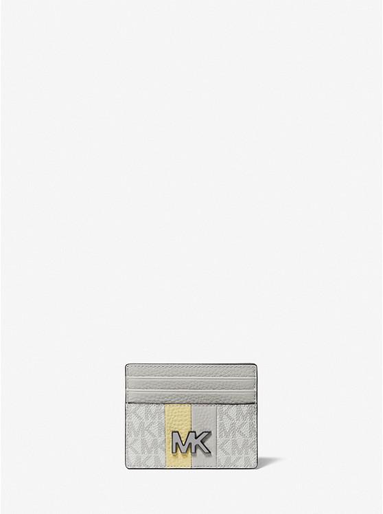 Michael Kors Mens | Hudson Logo Stripe Tall Card Case 288.25元 商品图片