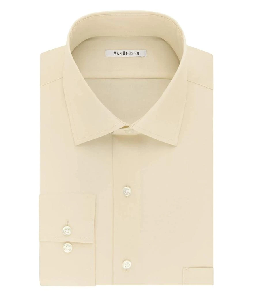 商品Van Heusen|Men's TALL FIT Dress Shirt Flex Collar Stretch Solid (Big and Tall),价格¥266,第1张图片