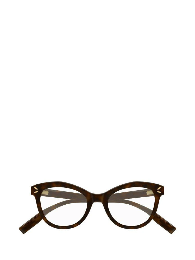 商品Alexander McQueen|Alexander McQueen Eyewear Cat-Eye Frame Glasses,价格¥778,第1张图片