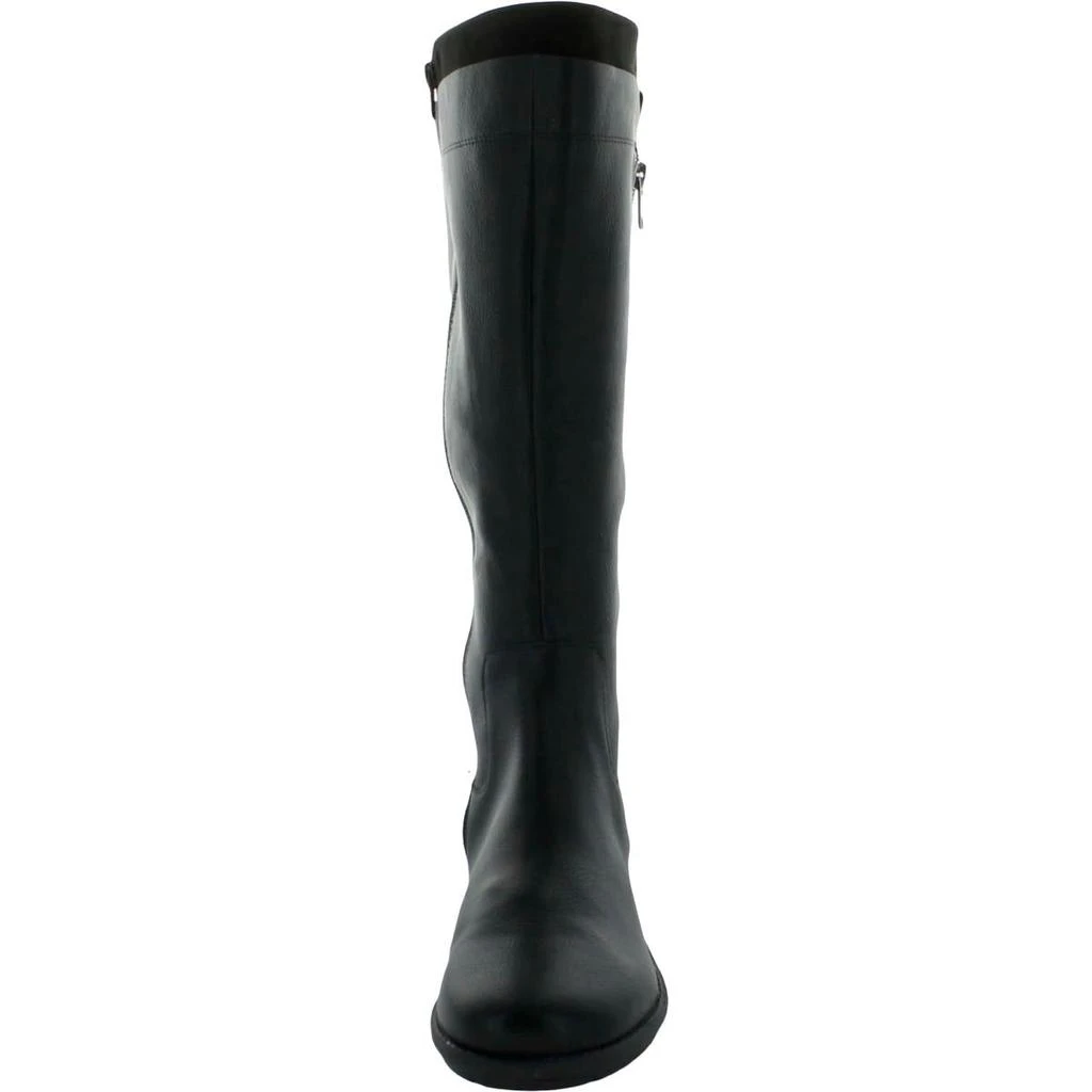 商品Style & Co|Style & Co. Womens Olliee Faux Leather Wide Calf Knee-High Boots,价格¥48,第4张图片详细描述