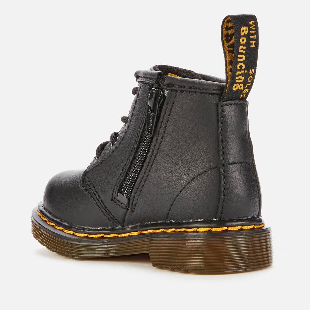 Dr. Martens Toddlers' 1460 Leather Lace-Up 4 Eye Boots - Black商品第3张图片规格展示