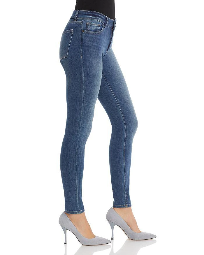 商品DL1961|Florence Instasculpt Mid Rise Skinny Jeans in Pacific,价格¥800,第4张图片详细描述