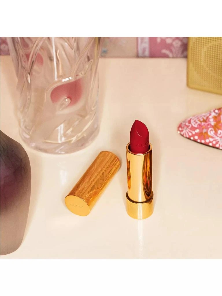 商品Gucci|丝缎唇膏 Rouge à Lèvres Satin Lipstick,价格¥354,第3张图片详细描述