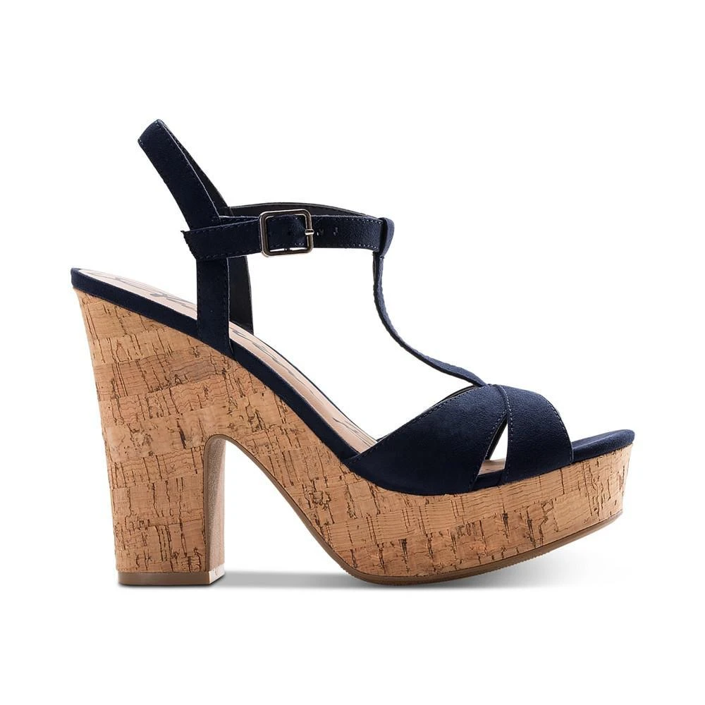 商品American Rag|Jamie T-Strap Platform Dress Sandals, Created for Macy's,价格¥203,第2张图片详细描述