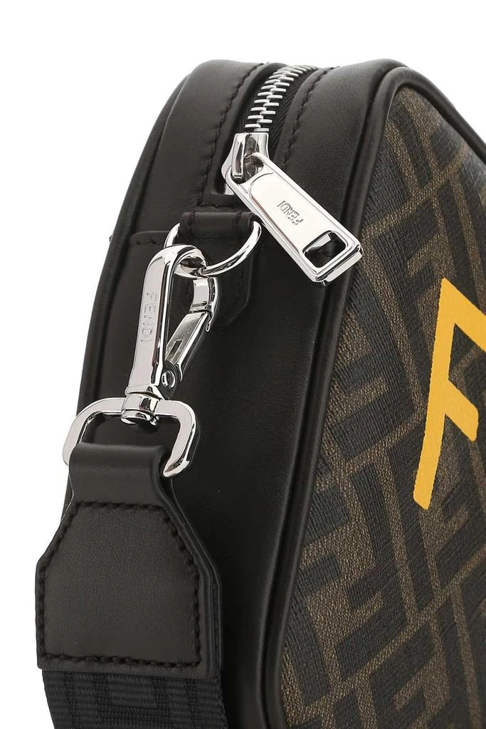 商品Fendi|Fendi FF Logo Print Shoulder Bag,价格¥6239,第4张图片详细描述