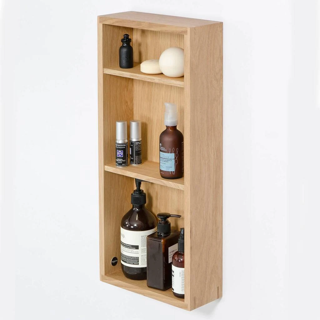 商品wireworks|Wireworks Natural Oak Slimline 550 Box Shelf,价格¥666,第5张图片详细描述