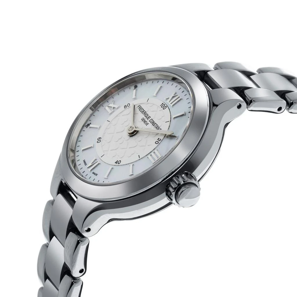 商品Frederique Constant|Frederique Constant Horological Smartwatch Stainless Steel Quartz Women's Watch FC-281WH3ER6B,价格¥1785,第2张图片详细描述