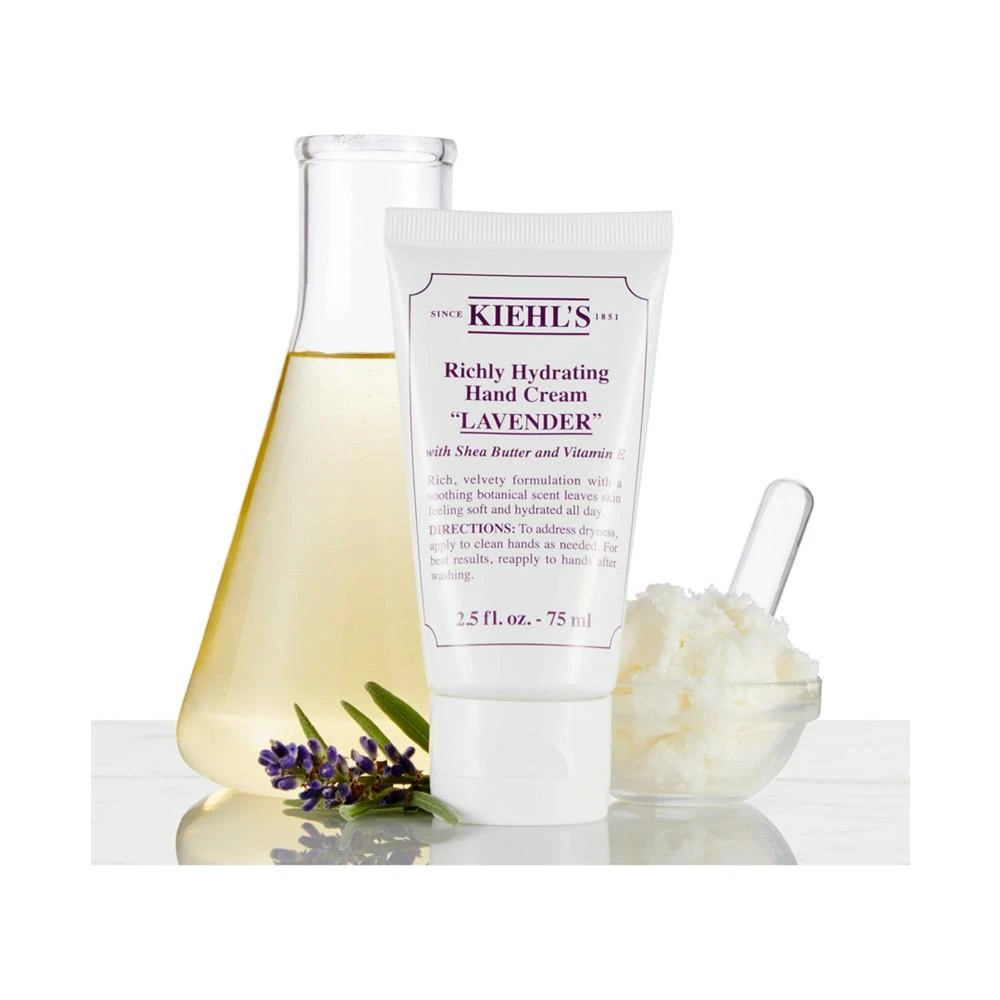 商品Kiehl's|Richly Hydrating Hand Cream - Lavender, 2.5-oz.,价格¥134,第3张图片详细描述
