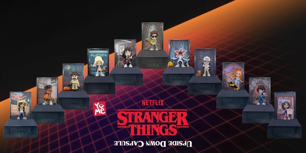 商品YuMe|YuMe Official Stranger Things Upside Down Capsules – Series One 2 Pack Vintage Blind Box Action Figures, Netflix Collectible Toys for Fans & Collectors, 80s-Inspired Mystery Gift,价格¥141,第3张图片详细描述