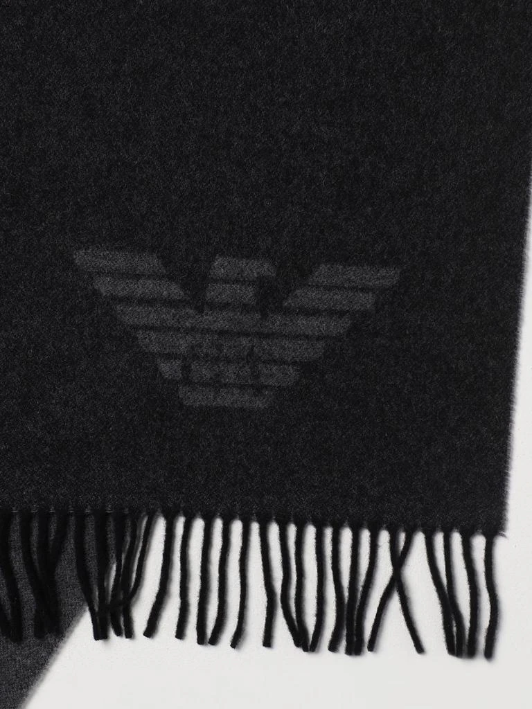 商品Emporio Armani|Emporio Armani scarf in jacquard wool,价格¥399,第3张图片详细描述