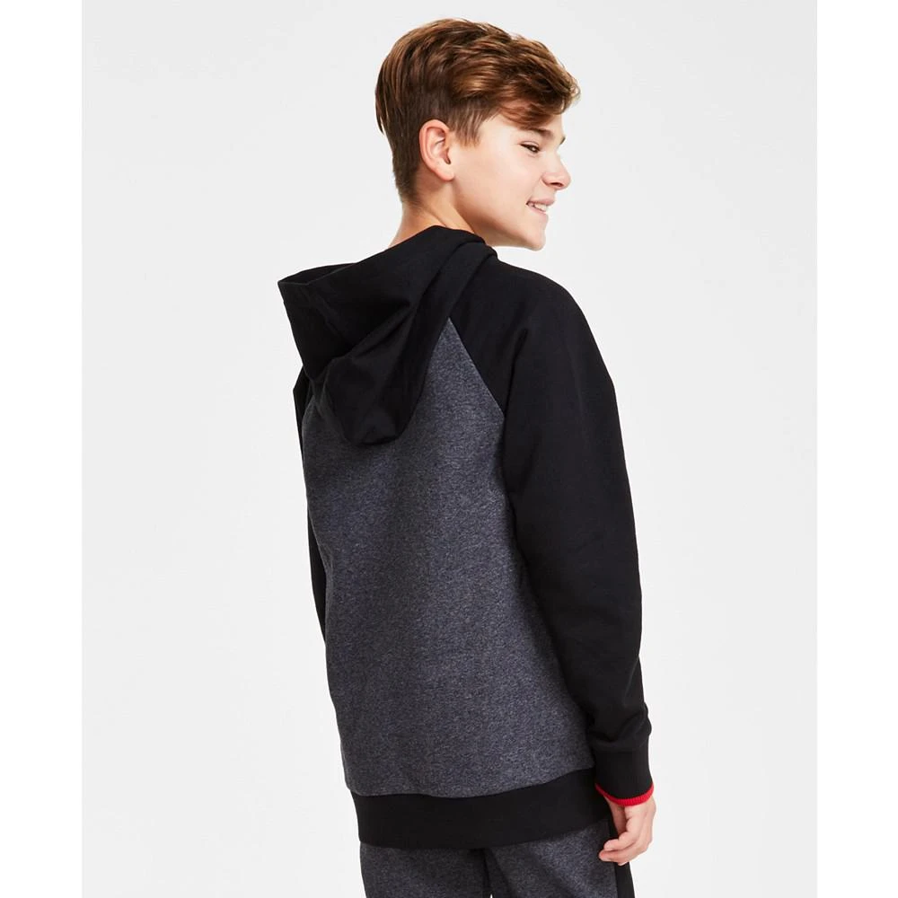 商品Calvin Klein|Big Boys Blocked Pullover Hoodie,价格¥131,第2张图片详细描述