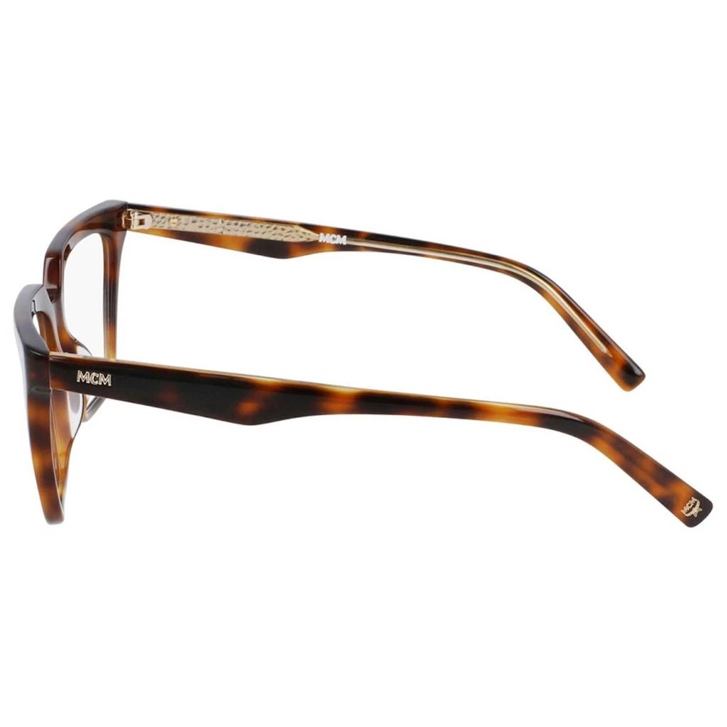 商品MCM|MCM Women's Eyeglasses - Havana Square Full-Rim Zyl Frame Clear Lens | MCM2716 214,价格¥295,第4张图片详细描述