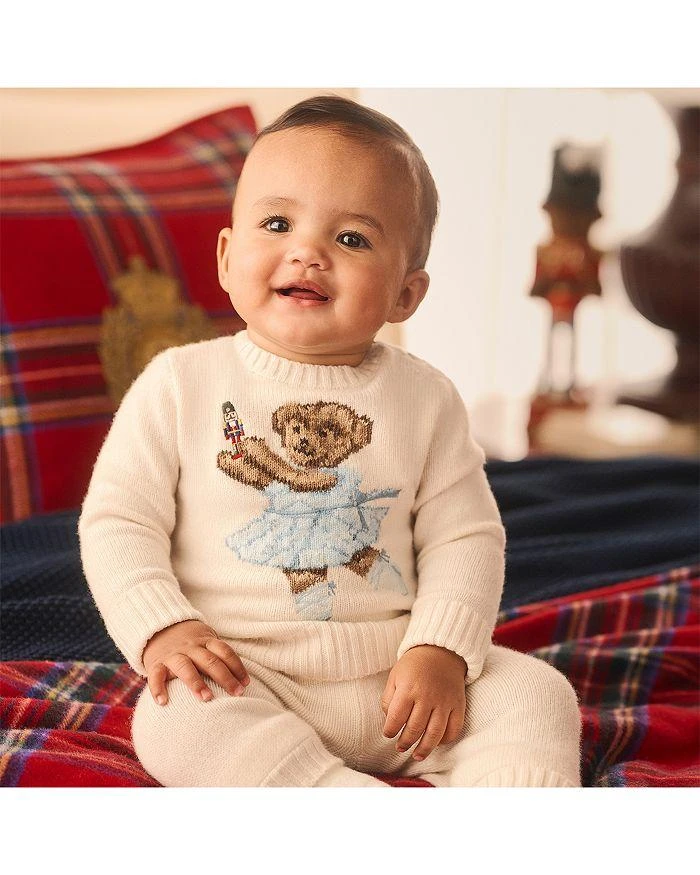 商品Ralph Lauren|Girls' Polo Bear Sweater & Pants Set - Baby,价格¥1116,第3张图片详细描述