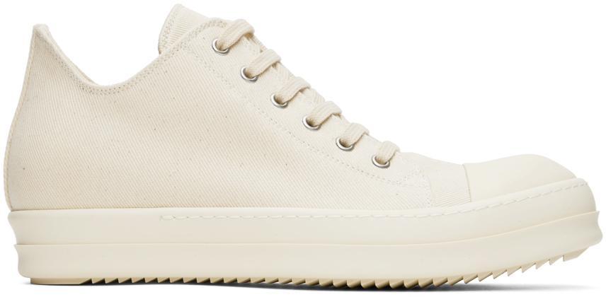 商品Rick Owens|Off-White Low Sneakers,价格¥3912,第1张图片