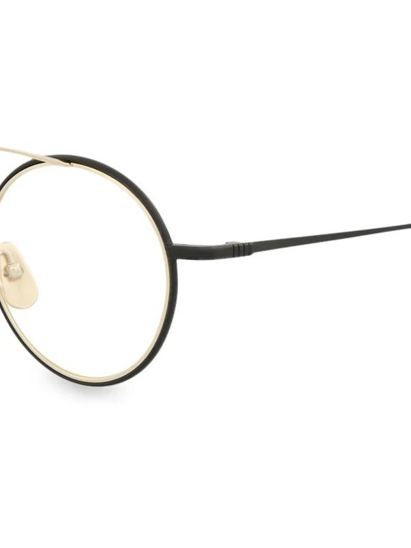 商品Thom Browne|53MM Round Aviator Eyeglasses,价格¥2625,第3张图片详细描述