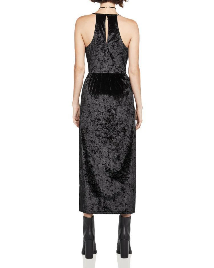 商品BCBG|Velvet Faux-Wrap Midi Dress,价格¥122,第2张图片详细描述