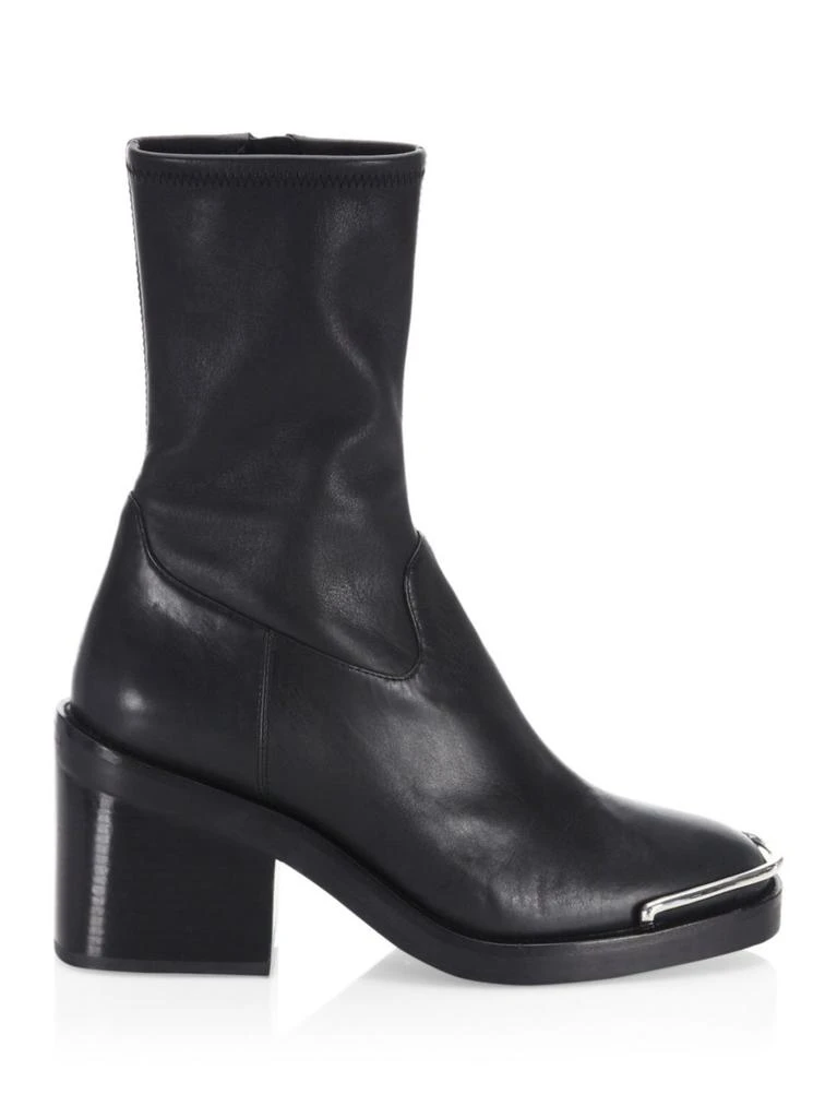 商品Alexander Wang|Alexander Wang - Hailey Leather Booties,价格¥3142,第1张图片