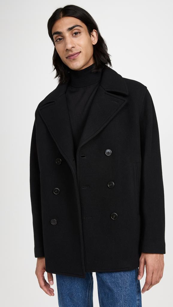 Theory Loft Wool Peacoat商品第2张图片规格展示