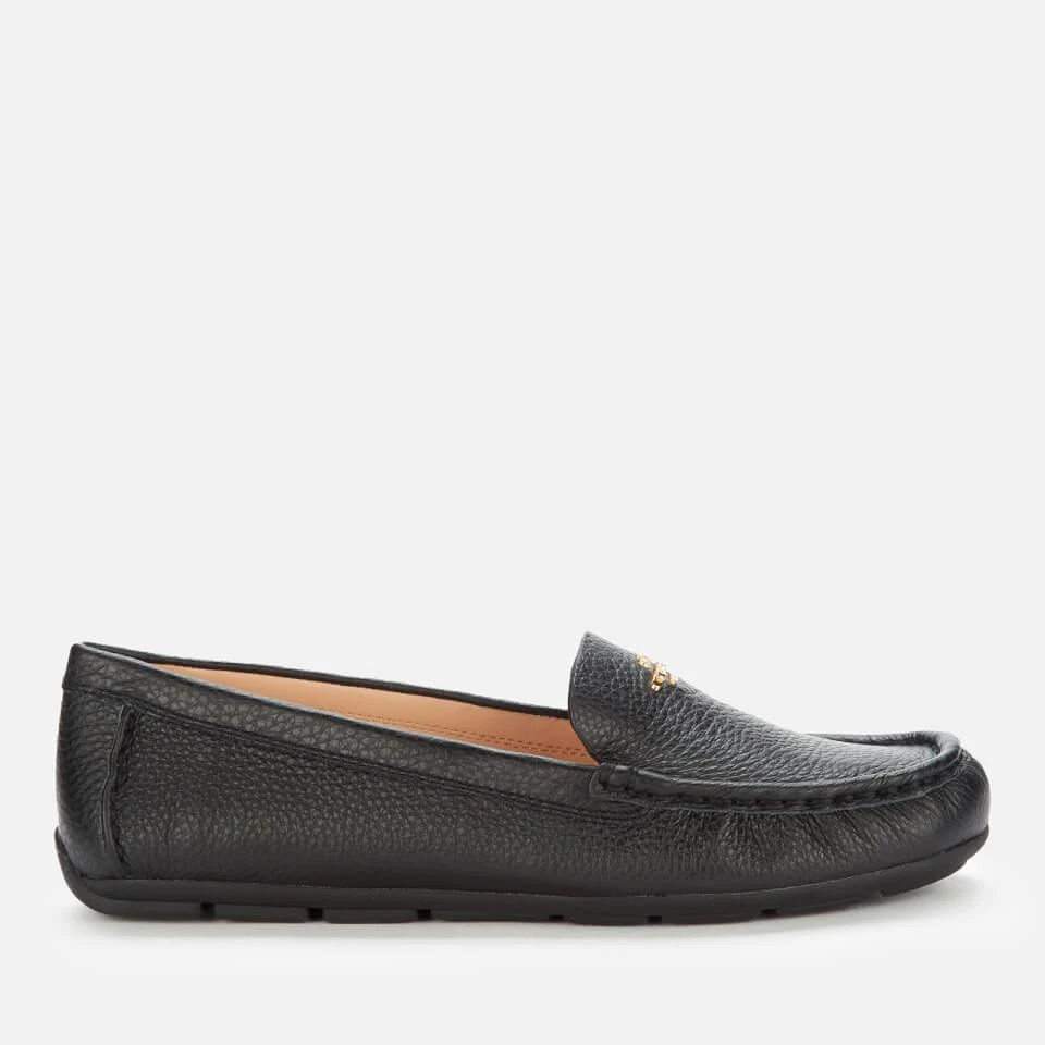 商品Coach|COACH WOMEN'S MARLEY LEATHER DRIVING SHOES - BLACK,价格¥733,第1张图片