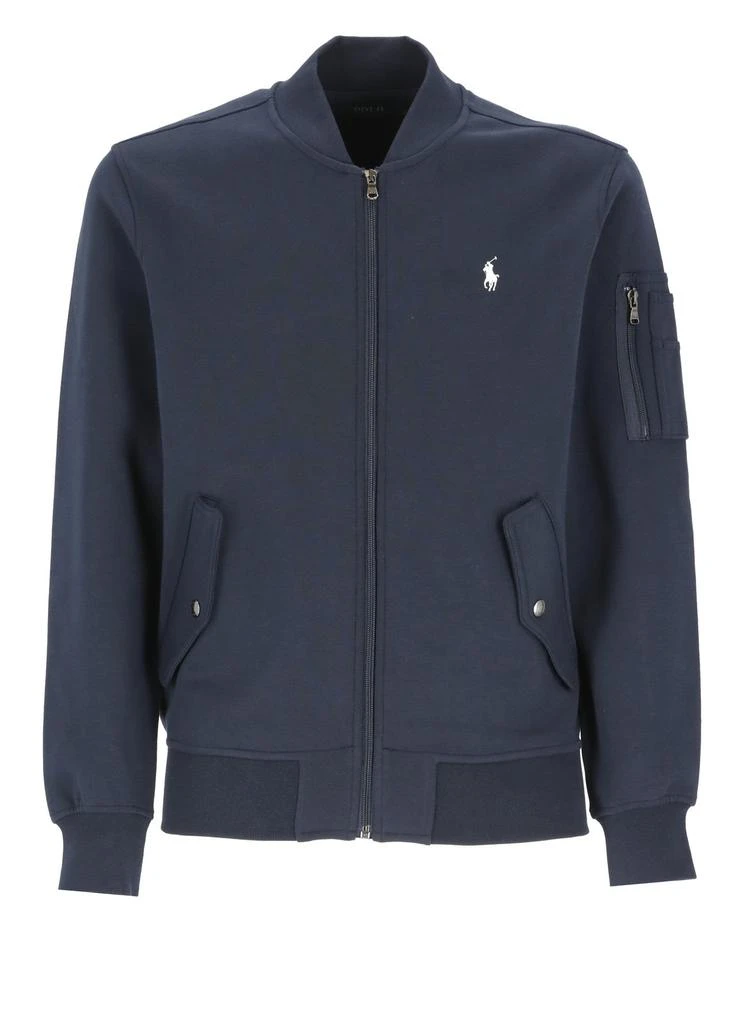 商品Ralph Lauren|Polo Ralph Lauren Pony Embroidered Zipped Jacket,价格¥1364,第1张图片