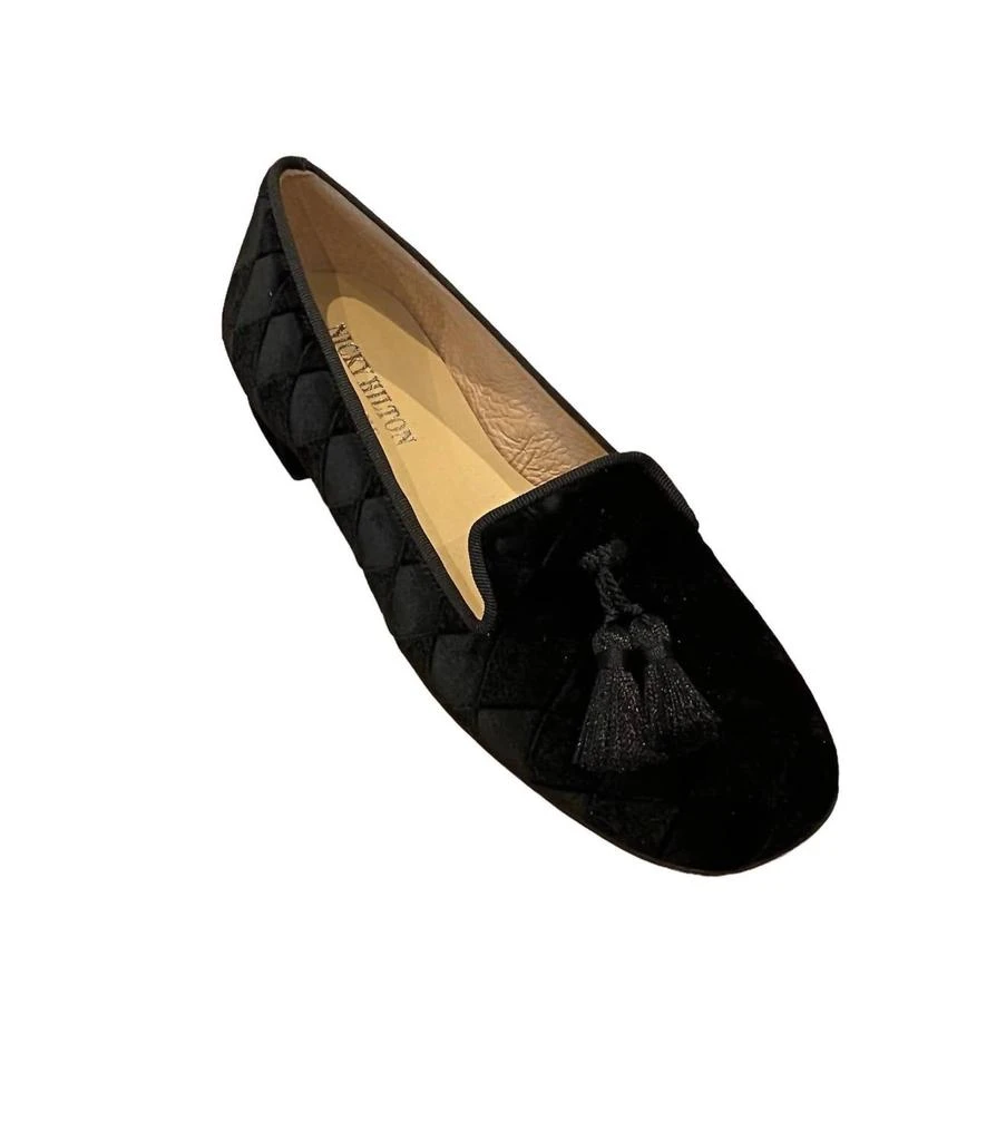商品French Sole|Women'S Eloise Shoes in Black Velvet,价格¥1210,第1张图片