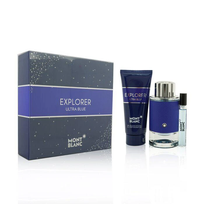 商品MontBlanc|Montblanc 探寻蓝海香水套装：淡香精 100ml + 淡香精 7.5ml + 沐浴露 100ml 3pcs,价格¥516,第2张图片详细描述