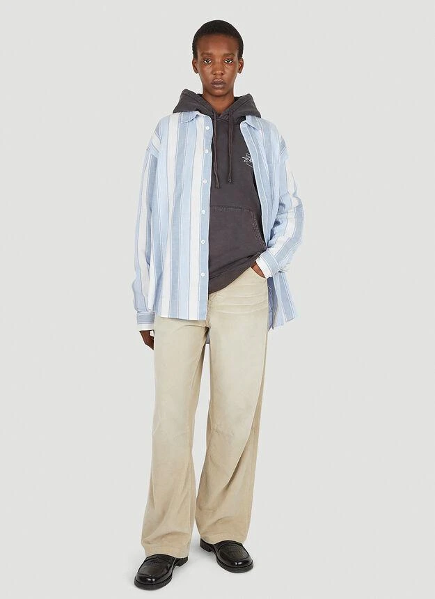 商品STUSSY|Wide Stripe Shirt in Blue,价格¥732,第2张图片详细描述
