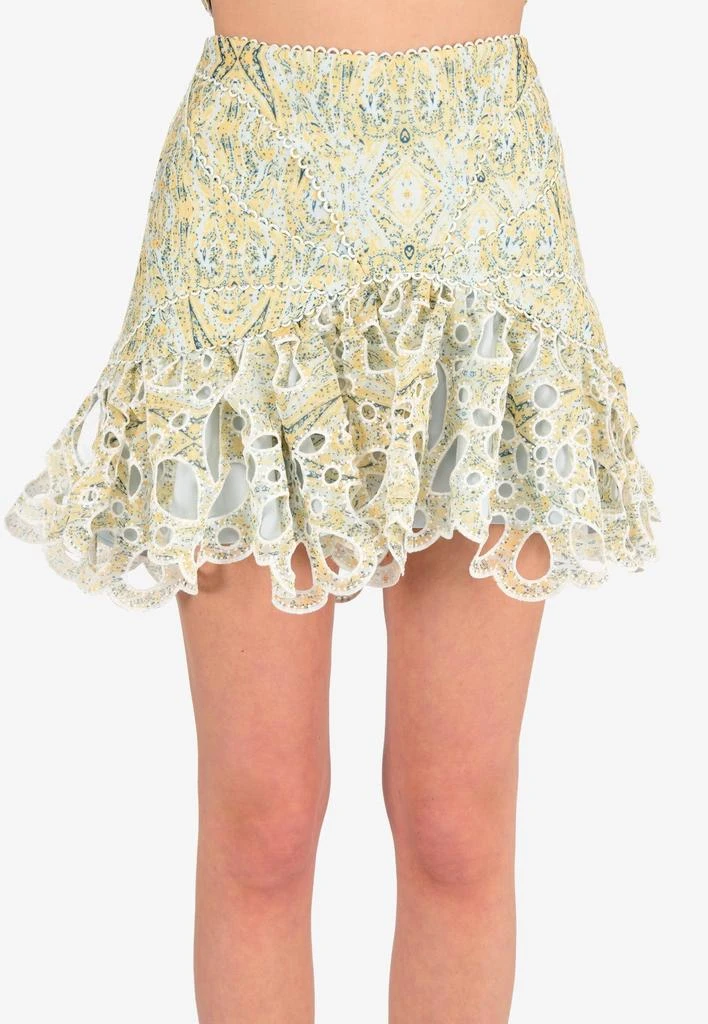 商品Acler|Meredith Printed Cut-Out Mini Skirt,价格¥2514,第2张图片详细描述