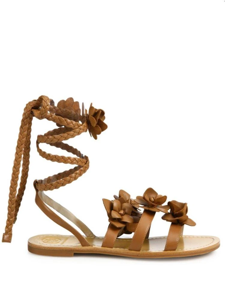 商品Tory Burch|Blossom Gladiator Leather Sandals,价格¥885,第4张图片详细描述