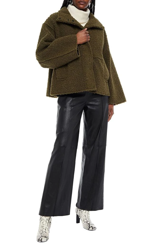 商品STAND STUDIO|Hazel faux shearling jacket,价格¥858,第2张图片详细描述