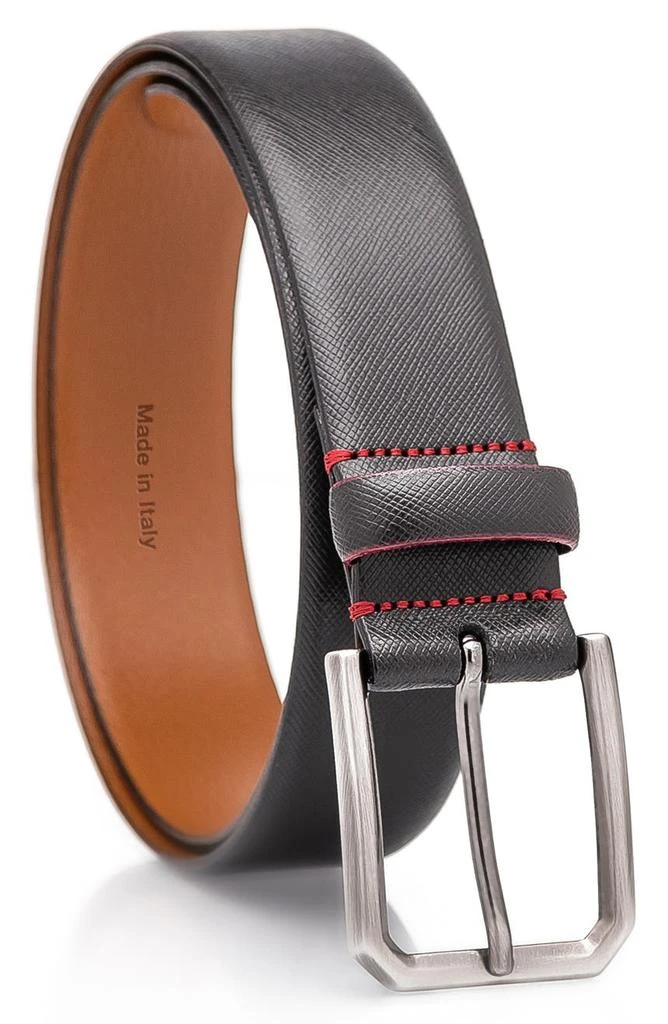 商品MADE IN ITALY|Saffiano Leather Belt,价格¥249,第1张图片