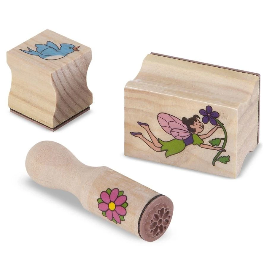 商品Melissa & Doug|Stamp-a-Scene-Fairy Garden,价格¥207,第4张图片详细描述