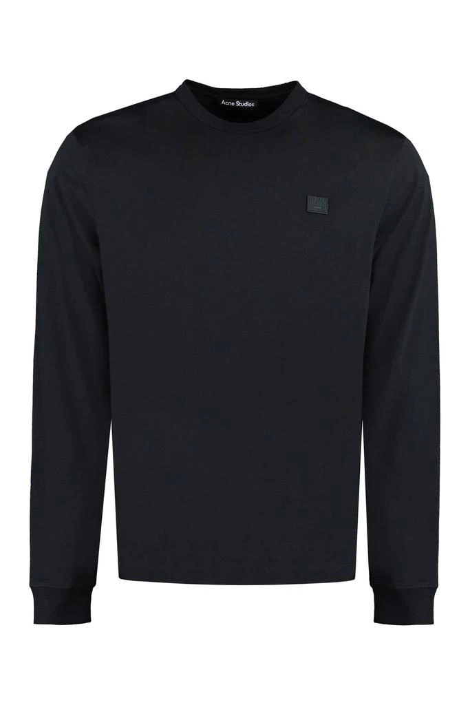 商品Acne Studios|Acne Studios Face Logo Patch Long-Sleeve T-Shirt,价格¥1003,第1张图片