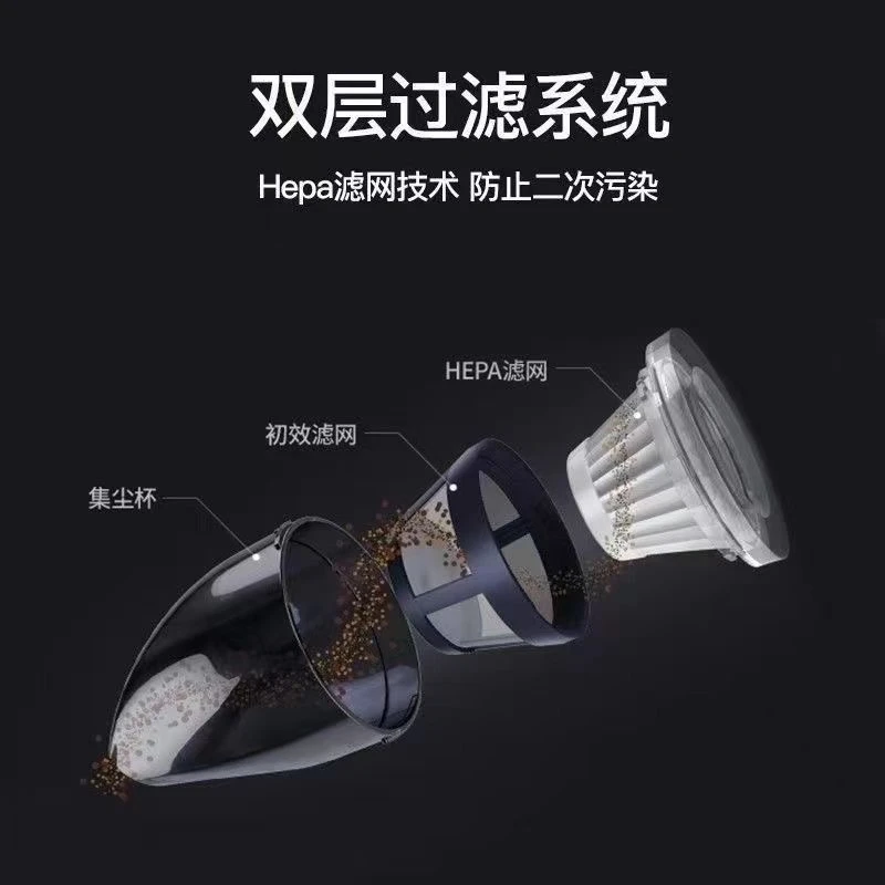 MR3936车载吸尘器汽车无线充电大功率手持式空气净化器 商品