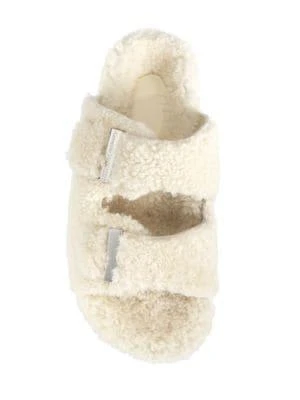 商品Alexander McQueen|Shearling Slide Sandals,价格¥1367,第5张图片详细描述