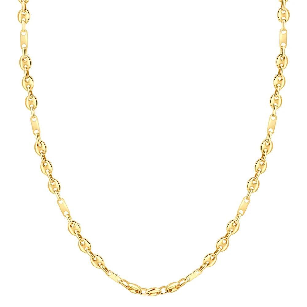 商品Pompeii3|14k Yellow Gold Women's 22" Marine Chain Necklace 14.2 Grams 5.5mm Thick,价格¥14327,第1张图片
