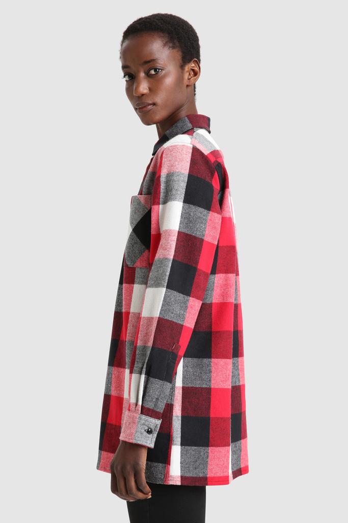 Boyfriend Shirt in Multicolored Check商品第3张图片规格展示