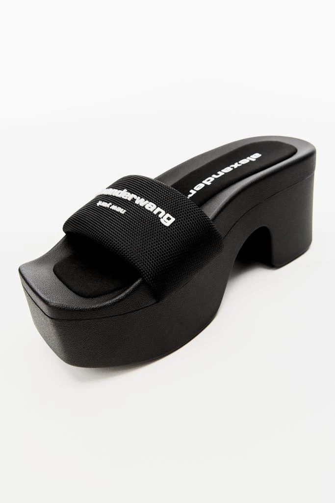 商品Alexander Wang|AW PLATFORM SLIDE IN NYLON,价格¥3011,第2张图片详细描述