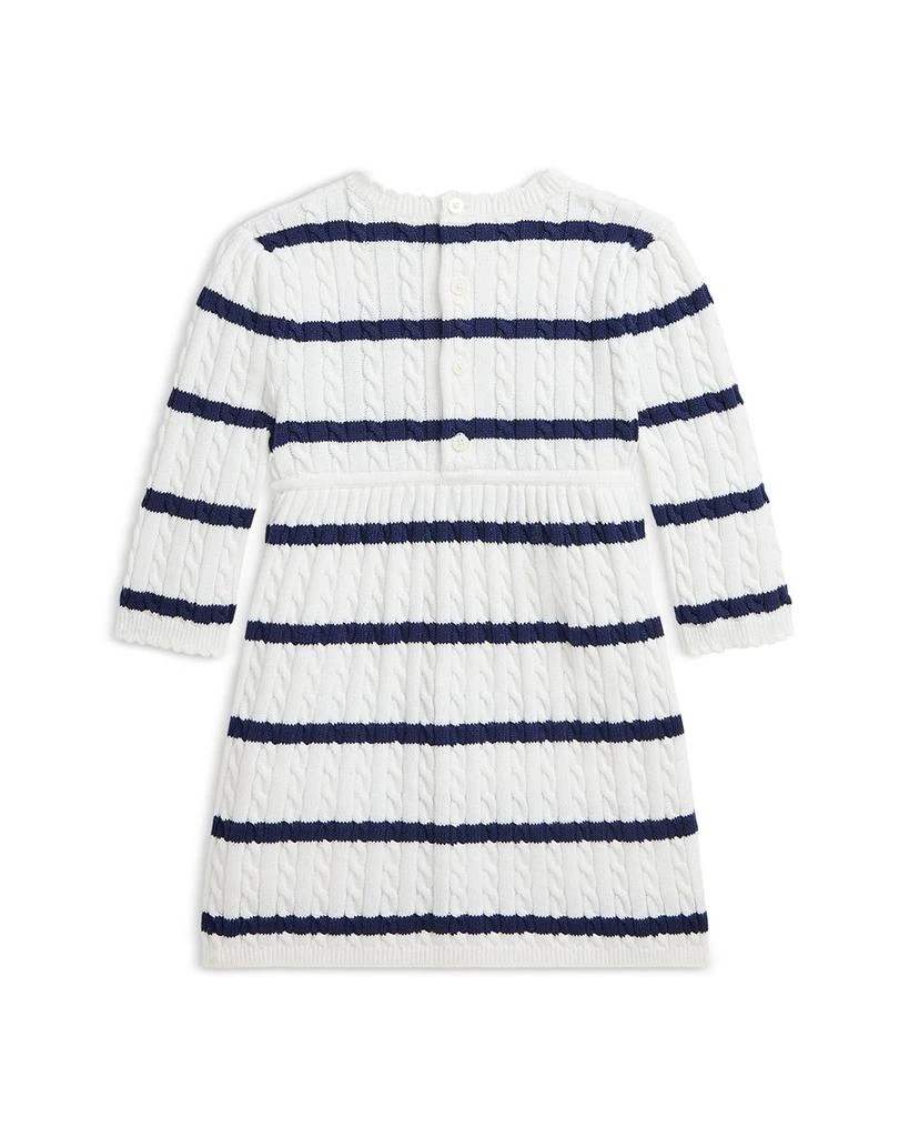 Polo Girls' Striped Cable-Knit Cotton Sweater Dress - Baby 商品