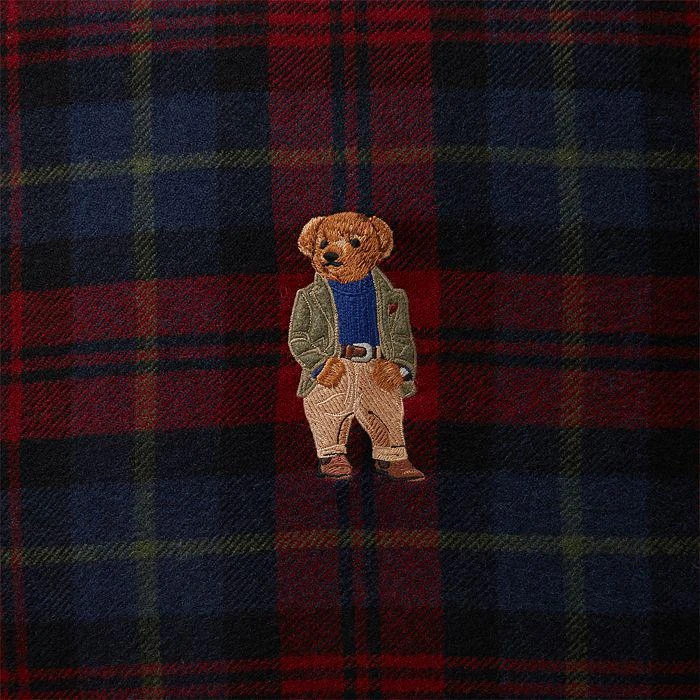 商品Ralph Lauren|Tartan Bear Throw Pillow, 20" x 20" ,价格¥1479,第4张图片详细描述