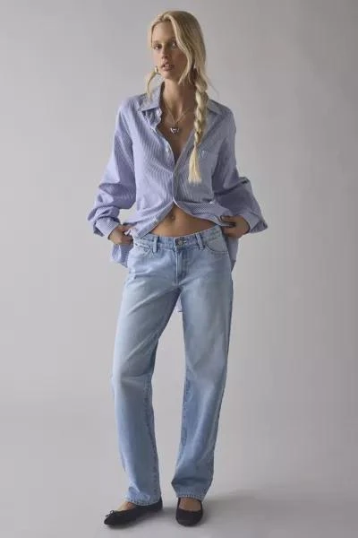 商品Abrand Jeans|Abrand 99 Gia Low-Rise Straight Jean,价格¥997,第1张图片