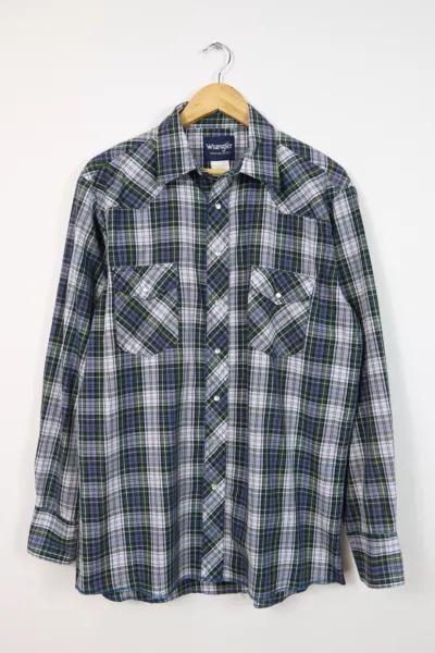 Vintage Wrangler Lightweight Snap Button Shirt商品第1张图片规格展示