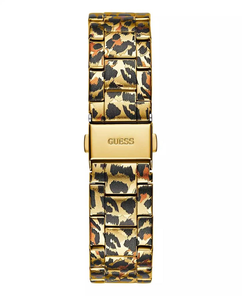 商品GUESS|Women's Multi- Function Leopard Steel Watch 38mm,价格¥1496,第3张图片详细描述