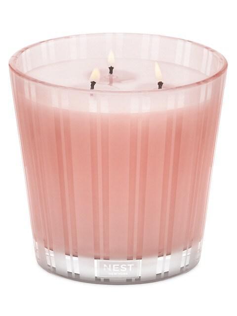 商品NEST New York|Wellness Himalayan Salt & Rosewater 3-Wick Candle,价格¥566,第4张图片详细描述