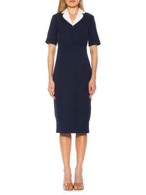 商品ALEXIA ADMOR|Kinsley Sheath Dress,价格¥574,第6张图片详细描述