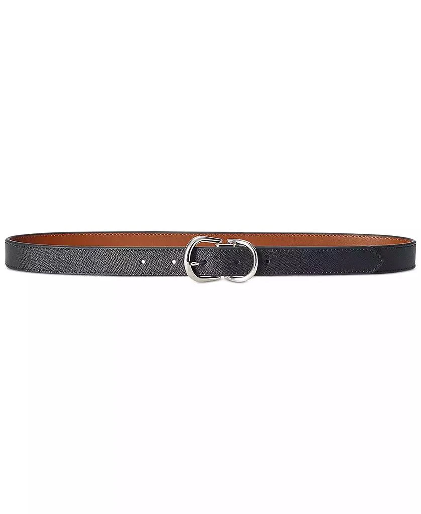 商品Ralph Lauren|Reversible Crosshatch Leather Belt,价格¥418,第1张图片